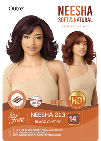 Thumbnail for Outre Premium Soft & Natural HD Lace Front Wig Neesha 213 QLNSNN213 - Elevate Styles