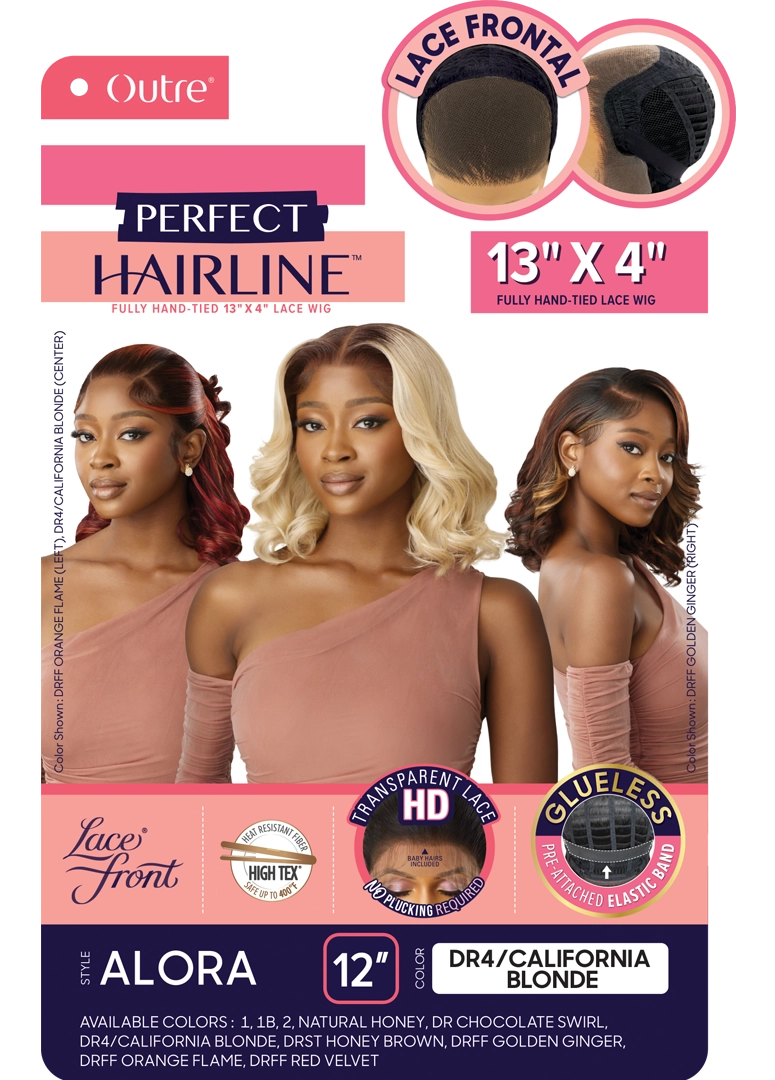 Outre Perfect Hairline 360 Frontal Lace 13"x 6" HD Transparent Lace Front Wig Alora - Elevate Styles