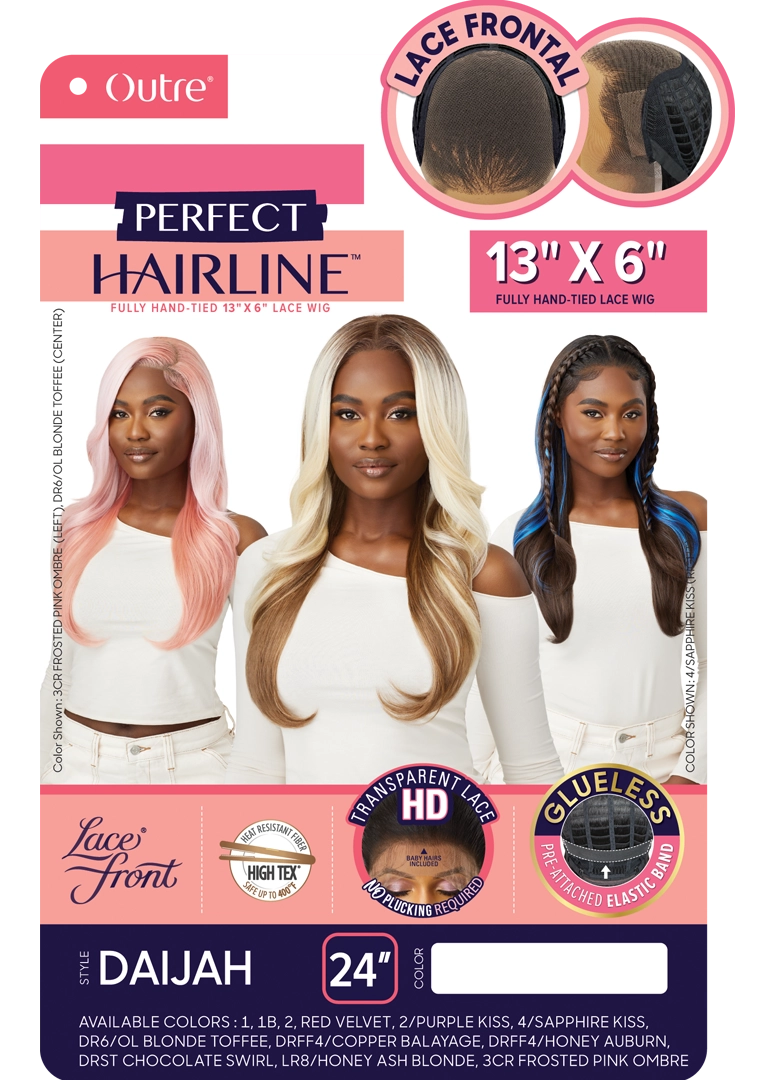 Outre Perfect Hairline 360 Frontal Lace 13"x 6" HD Transparent Lace