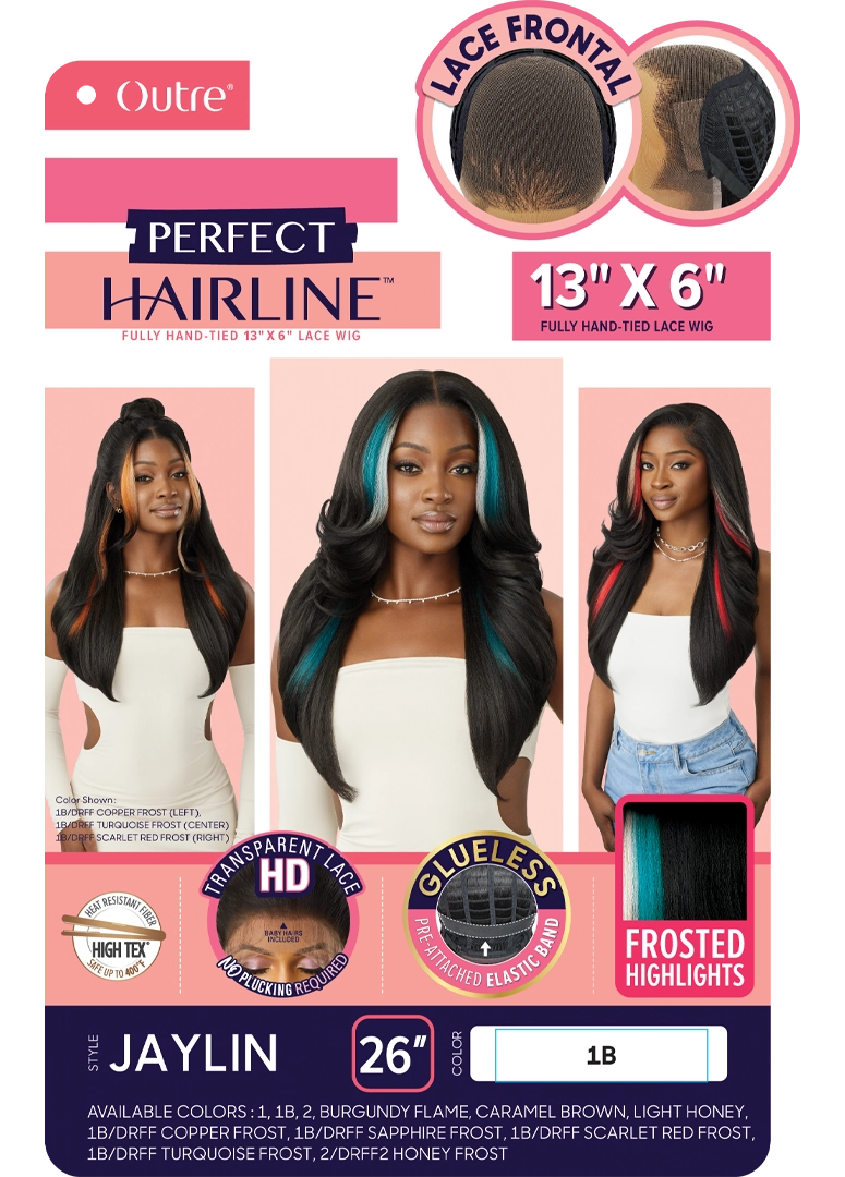 Outre Perfect Hairline 360 Frontal Lace 13"x 6" HD Transparent Lace