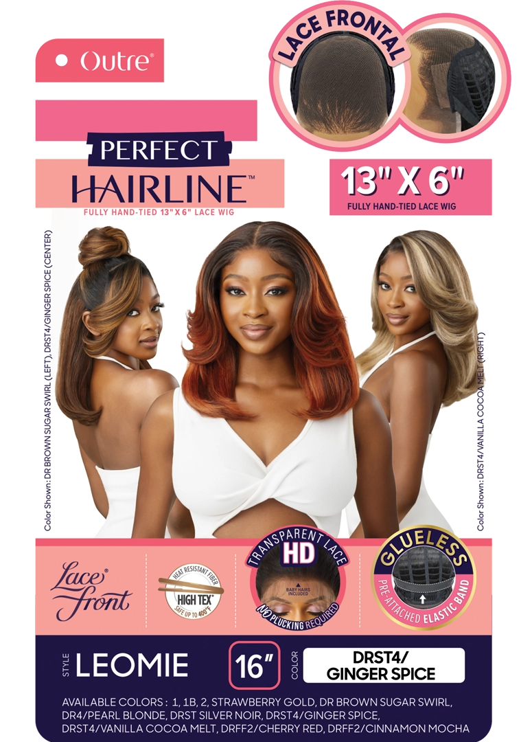 Outre Perfect Hairline 360 Frontal Lace 13"x 6" HD Transparent Lace Front Wig Leomie - Elevate Styles