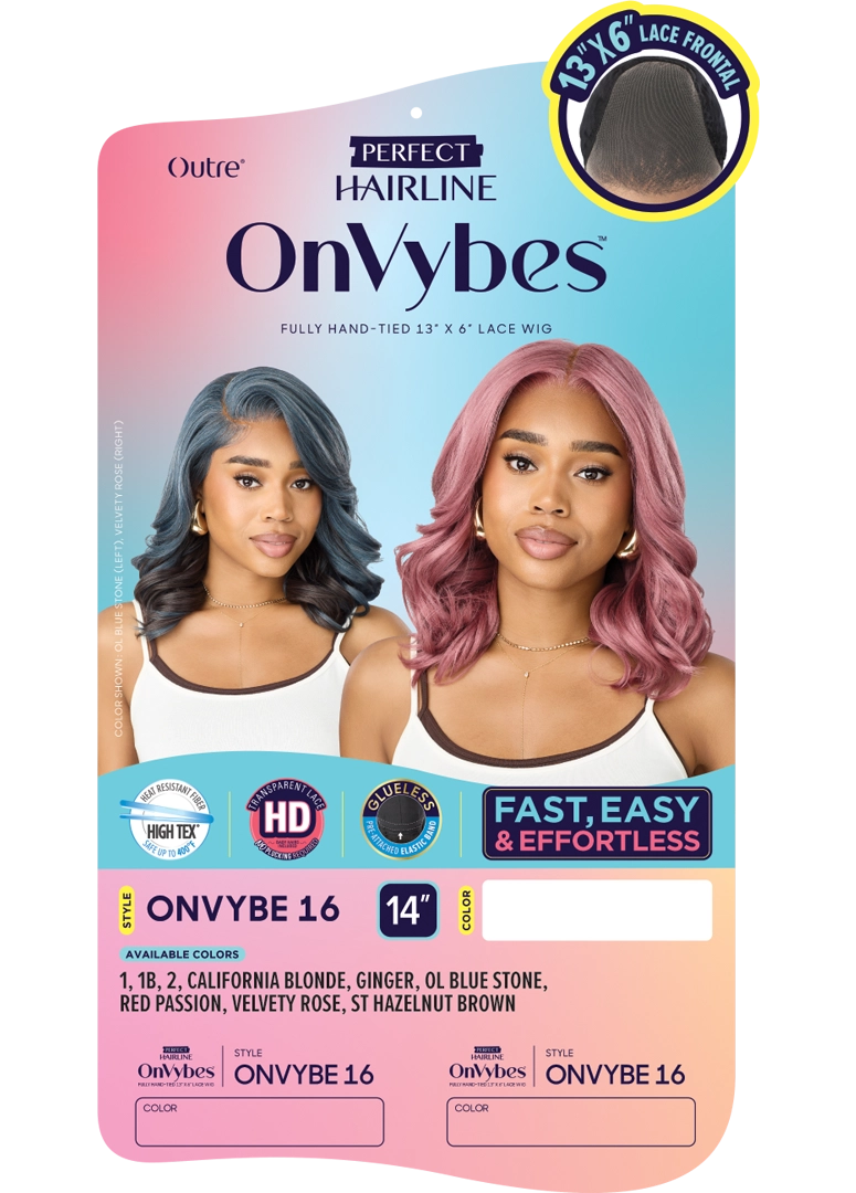 Outre Perfect Hairline OnVybes 13"x6" Lace Front Wig OnVybe 16 QLPHLOOVB16