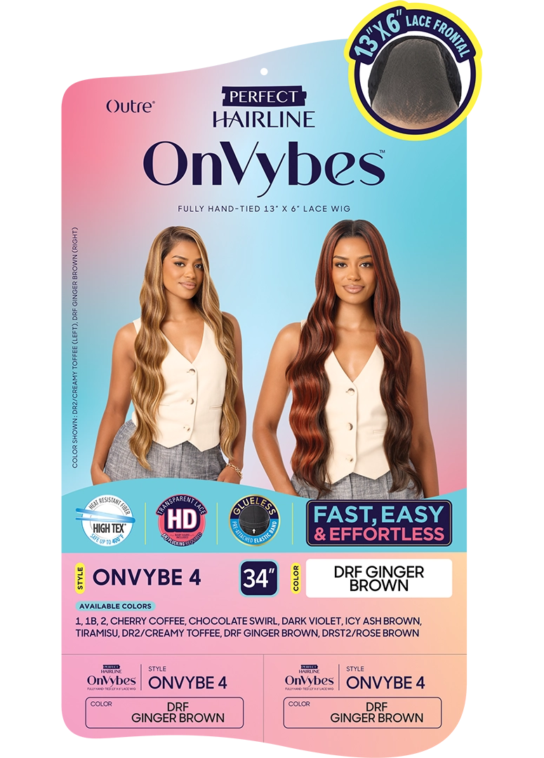 Outre Perfect Hairline OnVybes 13"x6" Lace Front Wig OnVybe 4 QLPHLOOVB4