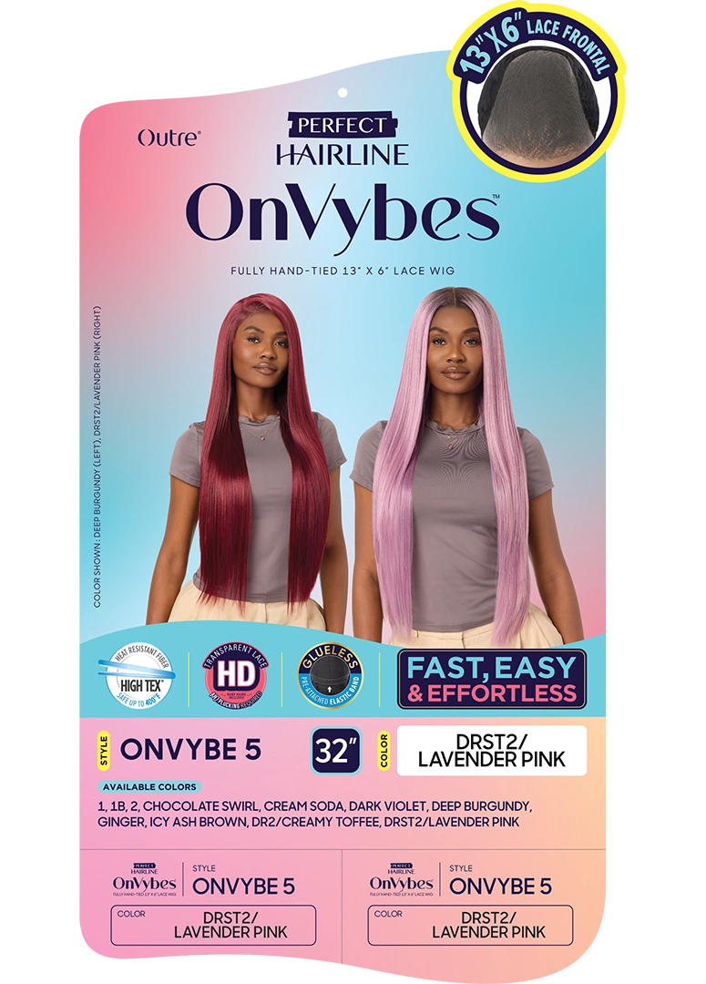 Outre Perfect Hairline OnVybes 13"x6" Lace Front Wig OnVybe 5 QLPHLOOVB5