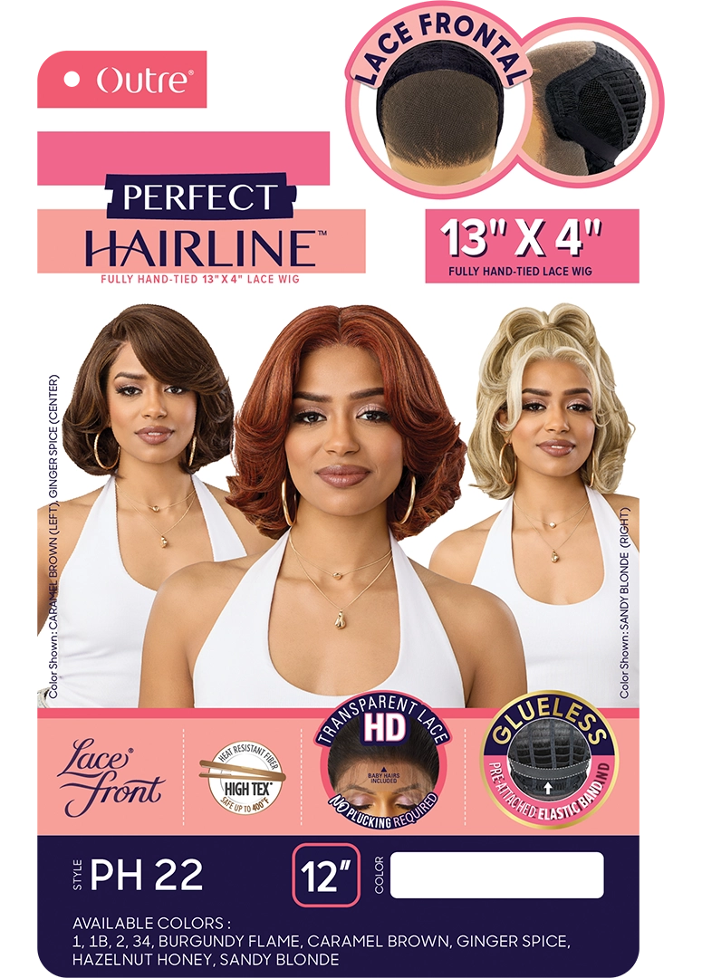 Outre Perfect Hairline 360 Frontal Lace 13"x 6" HD Transparent Lace Front Wig PH22 QLPHLPH22 - Elevate Styles