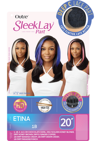 Thumbnail for Outre Synthetic Sleek Lay Part HD Transparent Lace Front Wig Etina - Elevate Styles