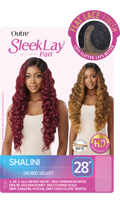 Outre Synthetic Sleek Lay Part HD Transparent Lace Front Wig Shalini 28" - Elevate Styles

