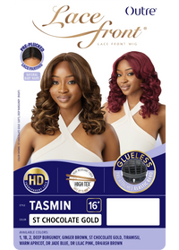 Thumbnail for Outre Synthetic Glueless HD Transparent Lace Front Wig Tasmin QLTSM - Elevate Styles