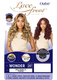 Thumbnail for Outre Synthetic Glueless HD Transparent Lace Front Wig Wonder QLWON
