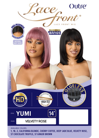 Thumbnail for Outre Synthetic Glueless HD Transparent Lace Front Wig Yumi QLYUM