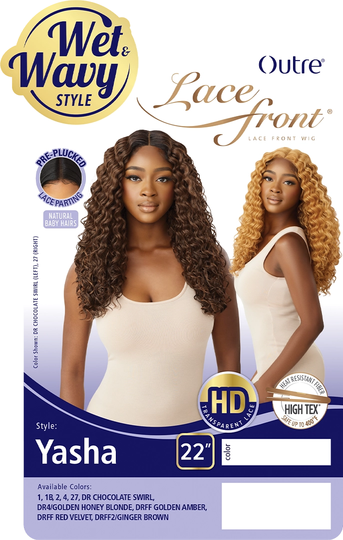 Outre Wet N Wavy HD Lace Front Wig Yasha 22" - Elevate Styles