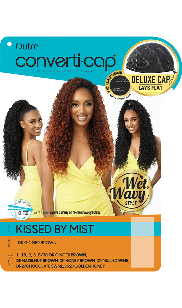 Outre Converti-Cap Deluxe Cap Wig Kissed By Mist - Elevate Styles
