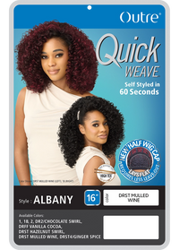 Thumbnail for Outre Quick Weave Half Wig Albany QSALB - Elevate Styles