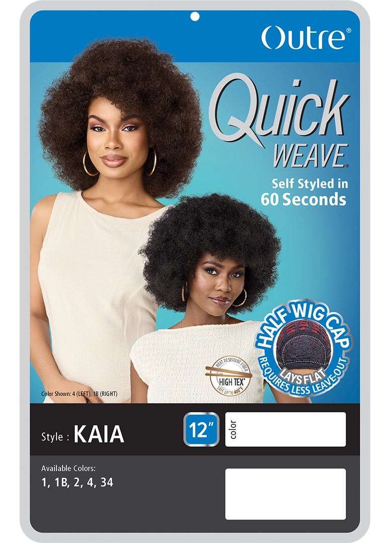 Outre Quick Weave Synthetic Half Wig Kaia QSKIA