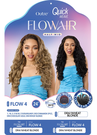 Thumbnail for Outre Quick Weave FlowAir Half Wig Flow 4 QSFFLO4 - Elevate Styles