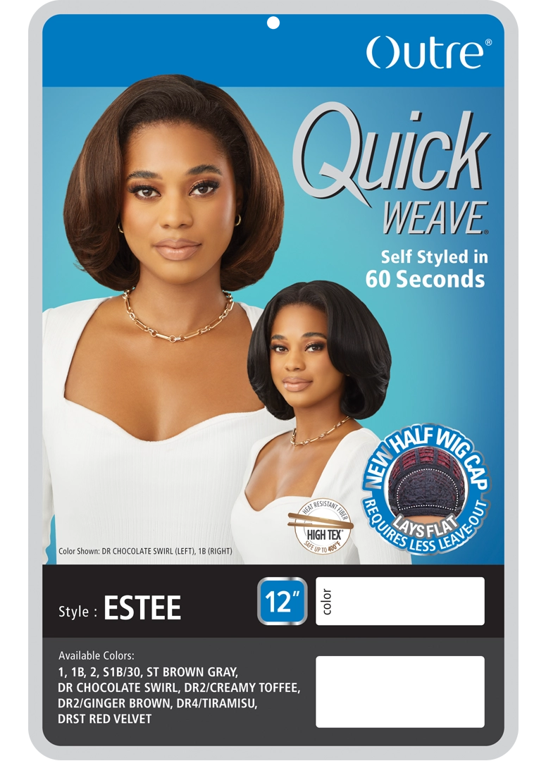 Outre Quick Weave Half Wig Estee QSETE - Elevate Styles