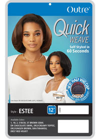 Thumbnail for Outre Quick Weave Half Wig Estee QSETE - Elevate Styles