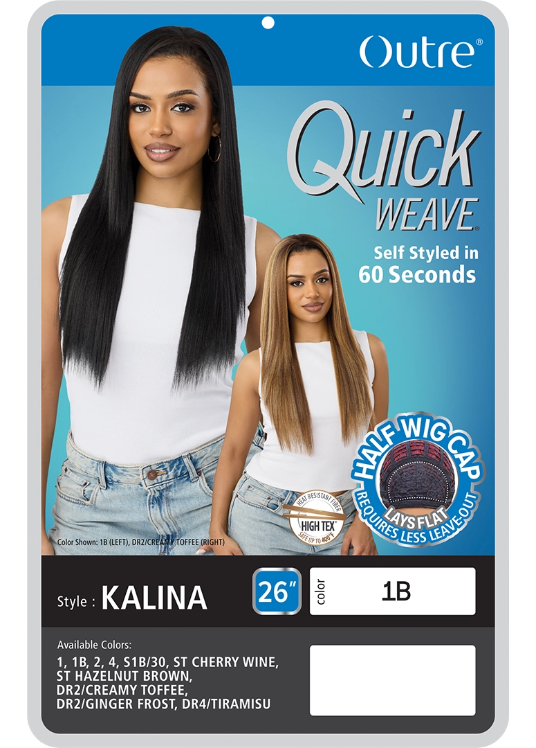 Outre Quick Weave Synthetic Half Wig Kalina QSKAL - Elevate Styles