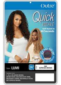 Thumbnail for Outre QuickWeave Half Wig Lumi - Elevate Styles