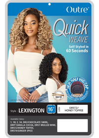 Thumbnail for Outre Quick Weave Half Wig Lexington QSLXT - Elevate Styles