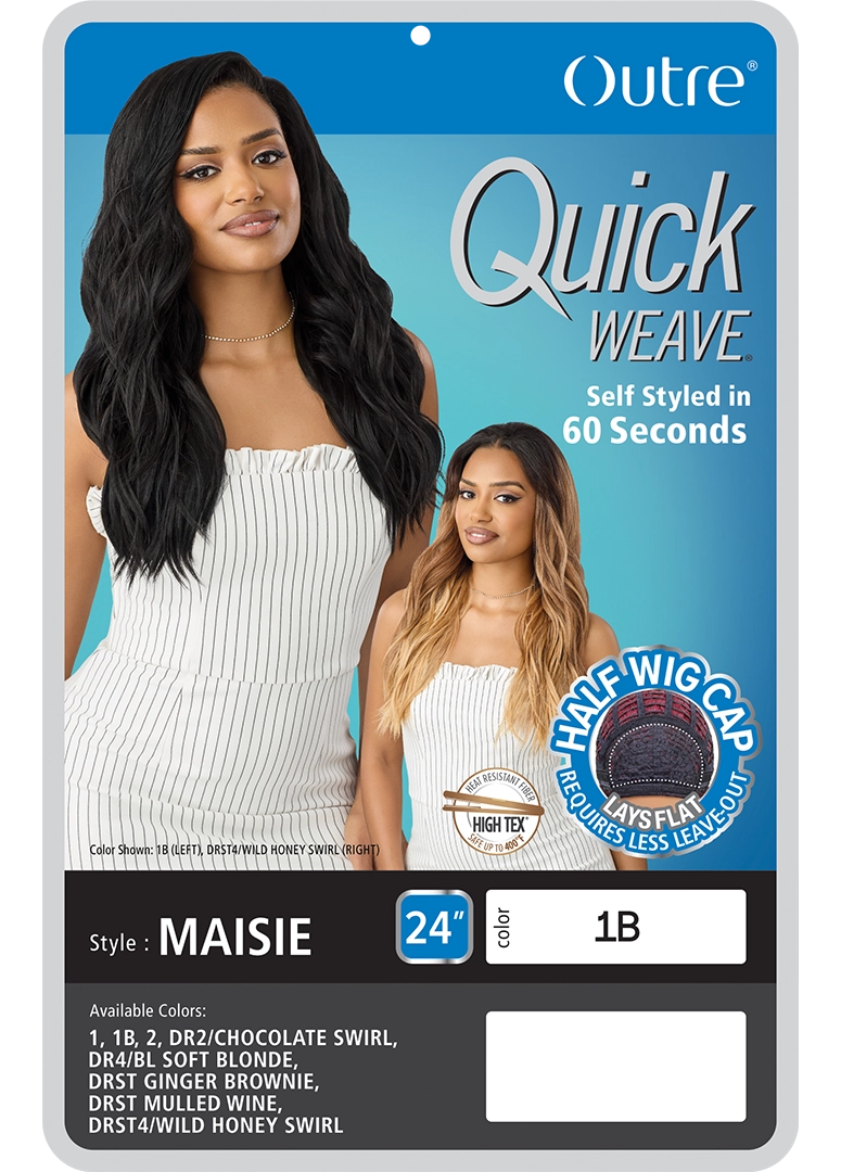 Outre Quick Weave Half Wig Maisie QSMAS