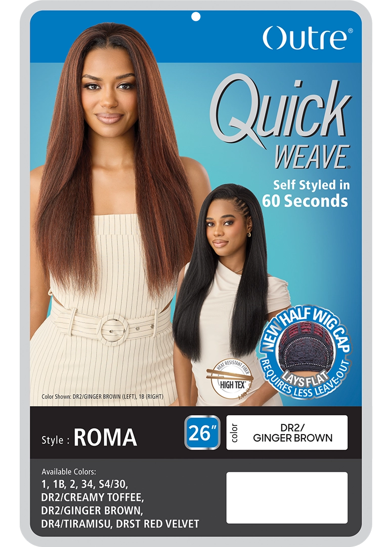Outre Quick Weave Half Wig Roma QSROM
