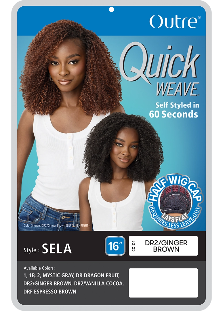 Outre Quick Weave Synthetic Half Wig Sela QSSEL - Elevate Styles