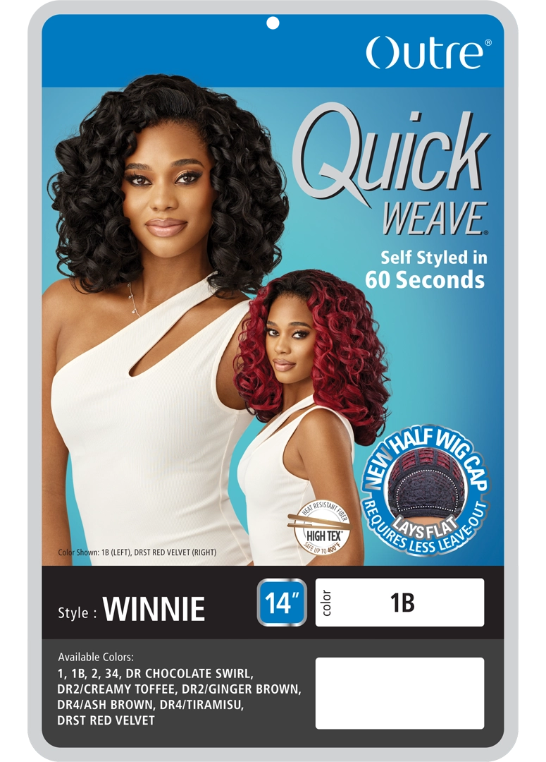 Outre Quick Weave Half Wig Winnie QSWIN - Elevate Styles