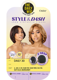 Thumbnail for Outre The Daily Wig Style and Dash Lace Part Wig Daily 30 QPDSDAI30