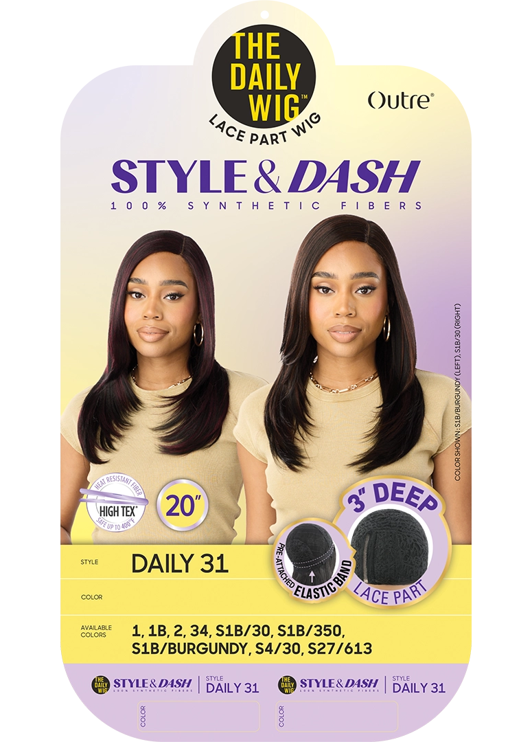 Outre The Daily Wig Style and Dash Lace Part Wig Daily 31 QPDSDAI31