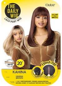 Thumbnail for Outre The Daily Wig Lace Part Wig Kahina QPDKAH