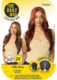 Thumbnail for Outre The Daily Wig Lace Part Wig Melika QPDMEL