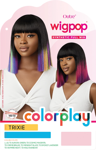 Outre Wigpop Color Play Wig Trixie 12" - Elevate Styles
