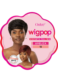 Thumbnail for Outre Wigpop Synthetic Full Wig Pop Ameliza QPOPAME