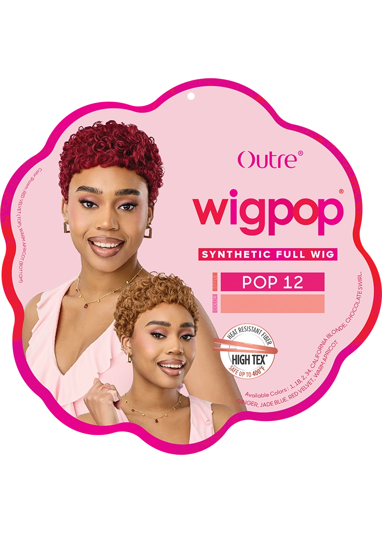 Outre Wigpop Synthetic Full Wig Pop 12 QPOPPOP12