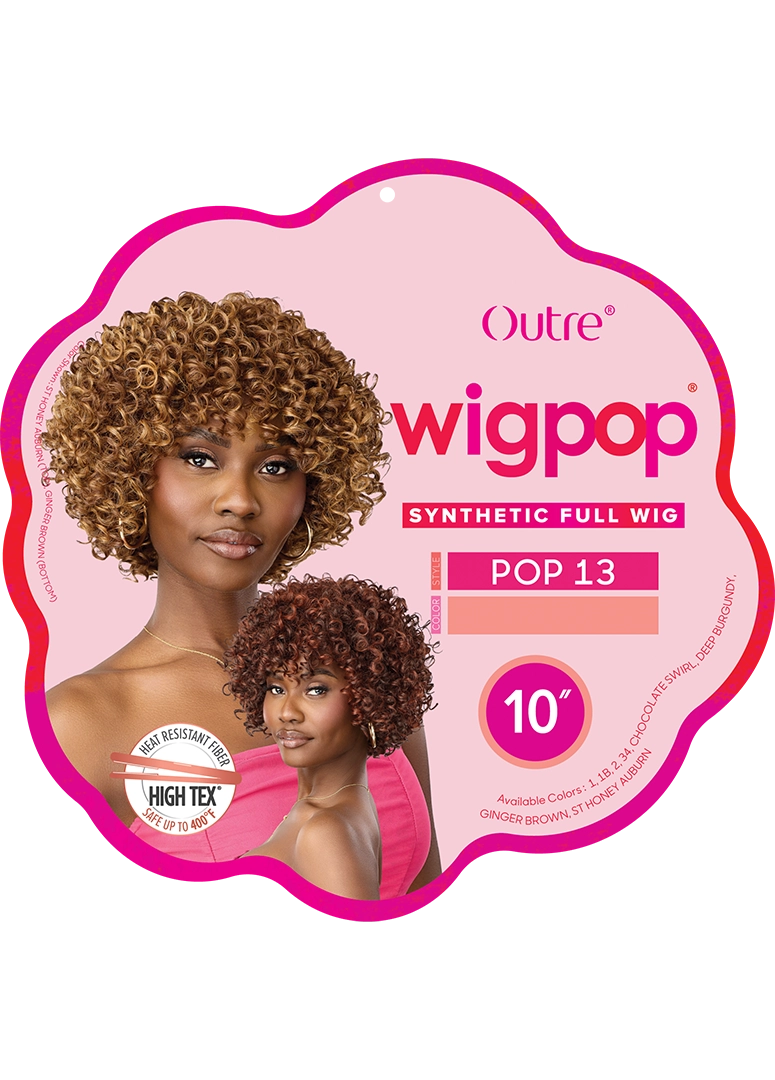 Outre Wigpop Synthetic Full Wig Pop 13 QPOPPOP13