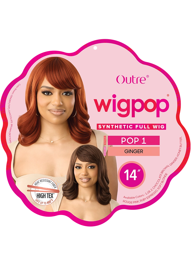 Outre Wigpop Synthetic Full Wig Pop 1 QPOPPOP1