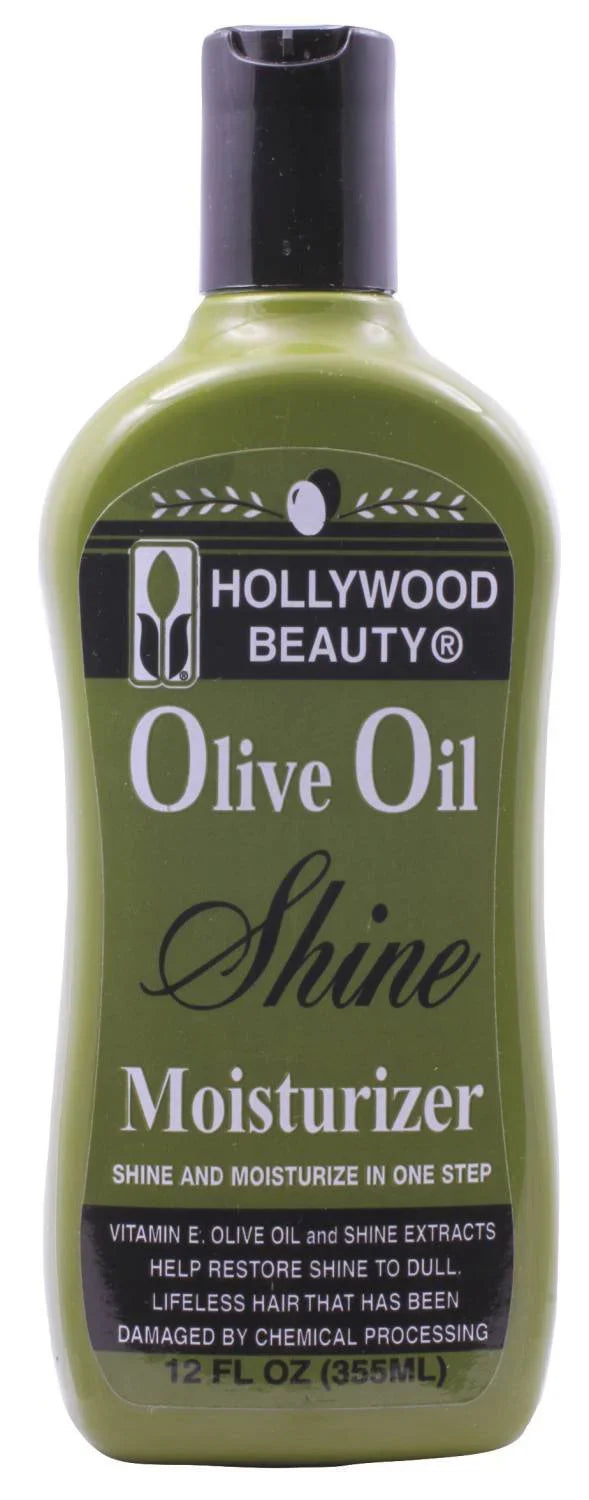 Hollywood Beauty Olive Oil Shine Moisturizer 12 oz - Elevate Styles