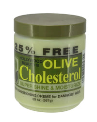Thumbnail for Hollywood Beauty Olive Cholesterol Deep Conditioning Creme 20 oz - Elevate Styles