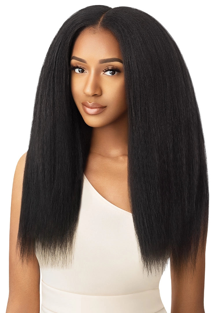 Outre Big Beautiful Hair Clip-in 9PCS - KINKY STRAIGHT 18" - Elevate Styles