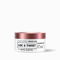 Thumbnail for Loc & Twist Conditioning Braid Gel – Sweet Peach (Extreme Hold) 5.07 Oz - Elevate Styles