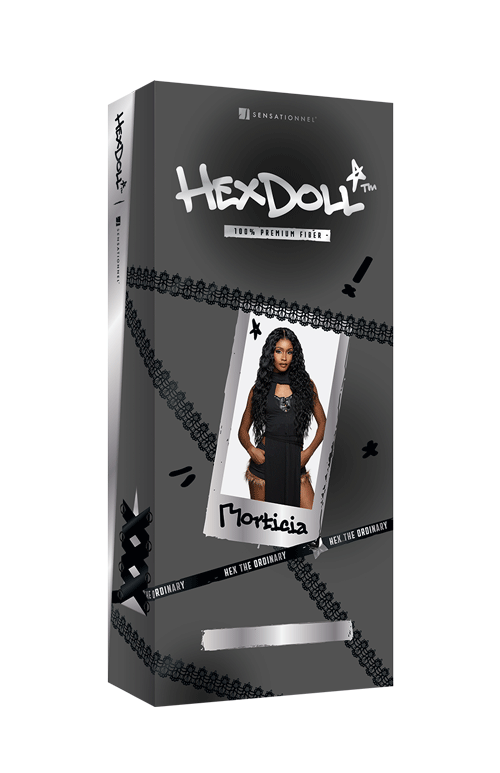 Sensationnel Hexdoll  13x4 HD Lace Wig Glueless Pre Plucked Body Wave Morticia HXDMOR
