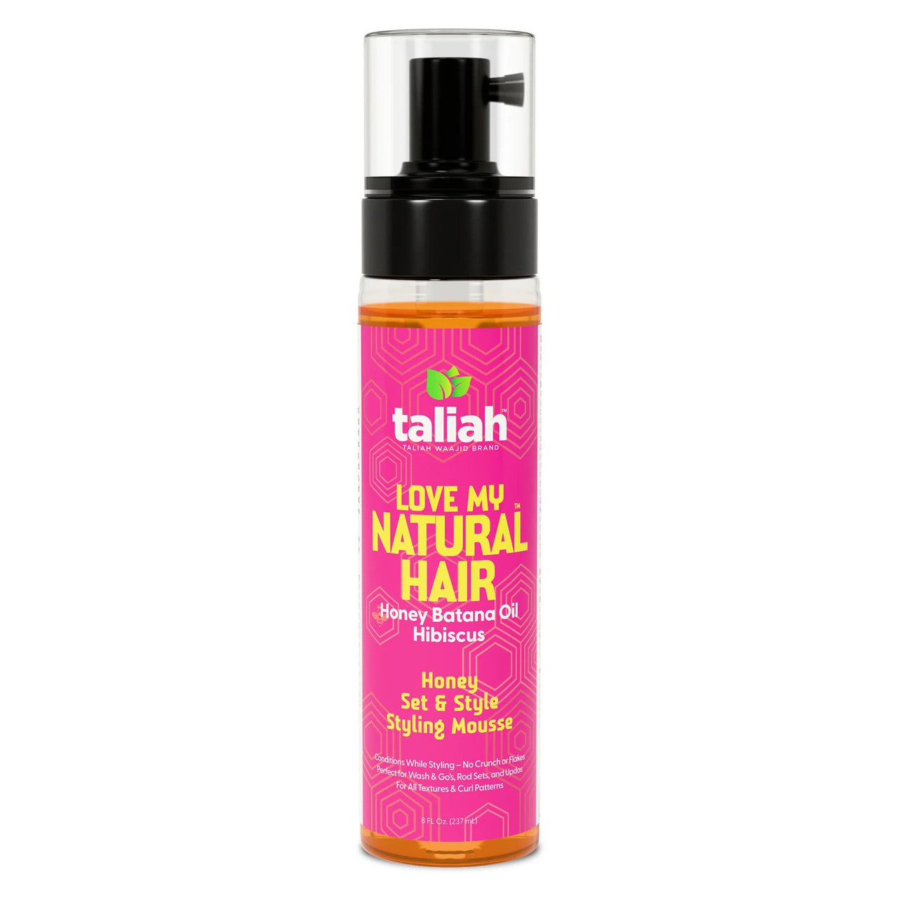 Taliah Waajid Love My Natural Hair Honey Set and Style Styling Mousse 8 oz - Elevate Styles
