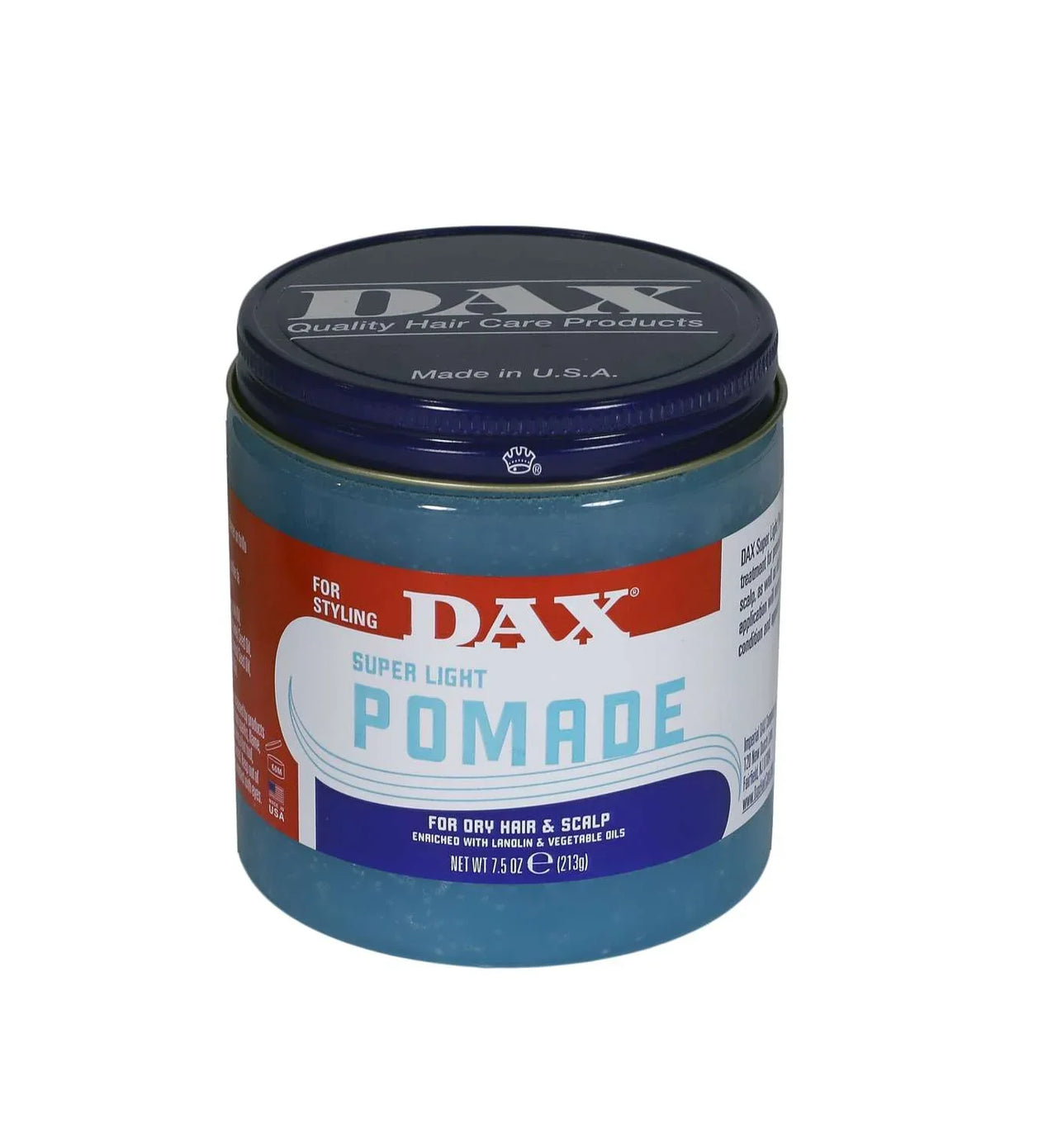 DAX Super Light Pomade – For Dry Hair & Scalp | 7.5 oz - Elevate Styles