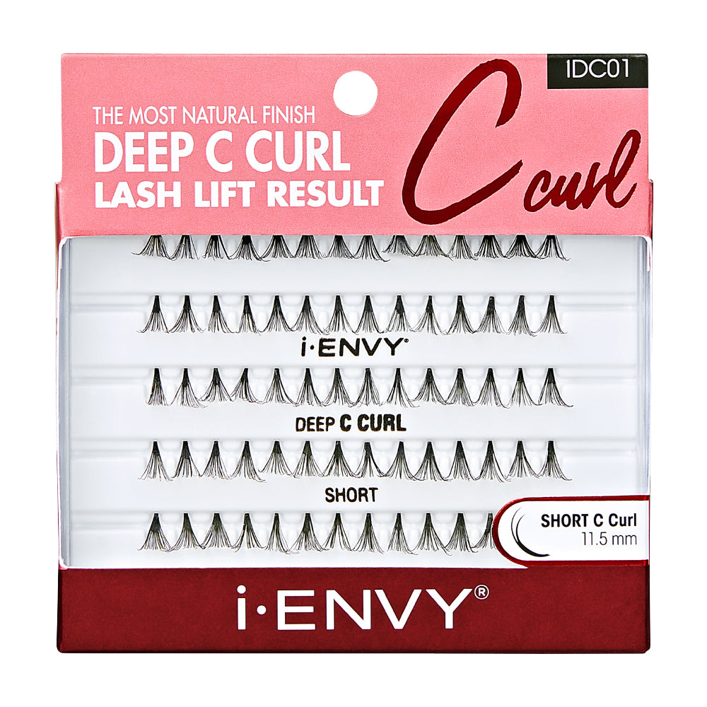 i-ENVY Deep C Curl Lash Clusters - Short (IDC01) - Elevate Styles