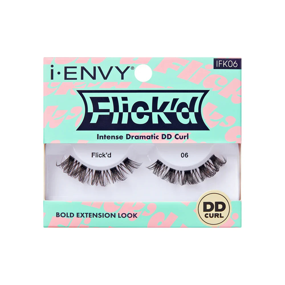 i-ENVY Flick’d Intense Dramatic DD Curl Lashes IFK06 - Elevate Styles