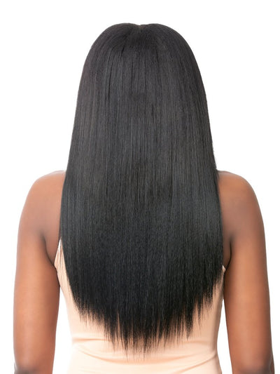 Illuze Human Hair Mix 7 Piece Clip In Straight 18" - Elevate Styles
