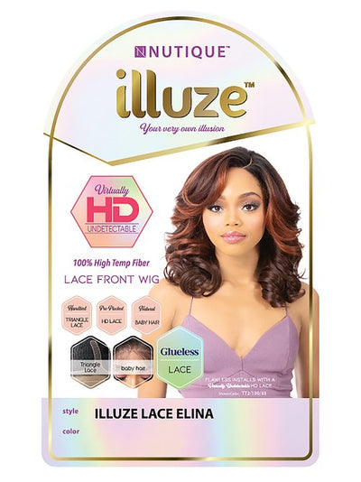Nutique Illuze HD Lace Front Wig - ELINA - Elevate Styles
