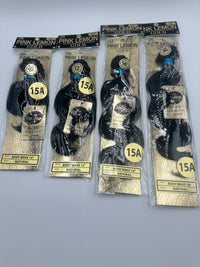 Thumbnail for Pink Lemon Gold 15A Body Wave Human Hair Bundle – Natural