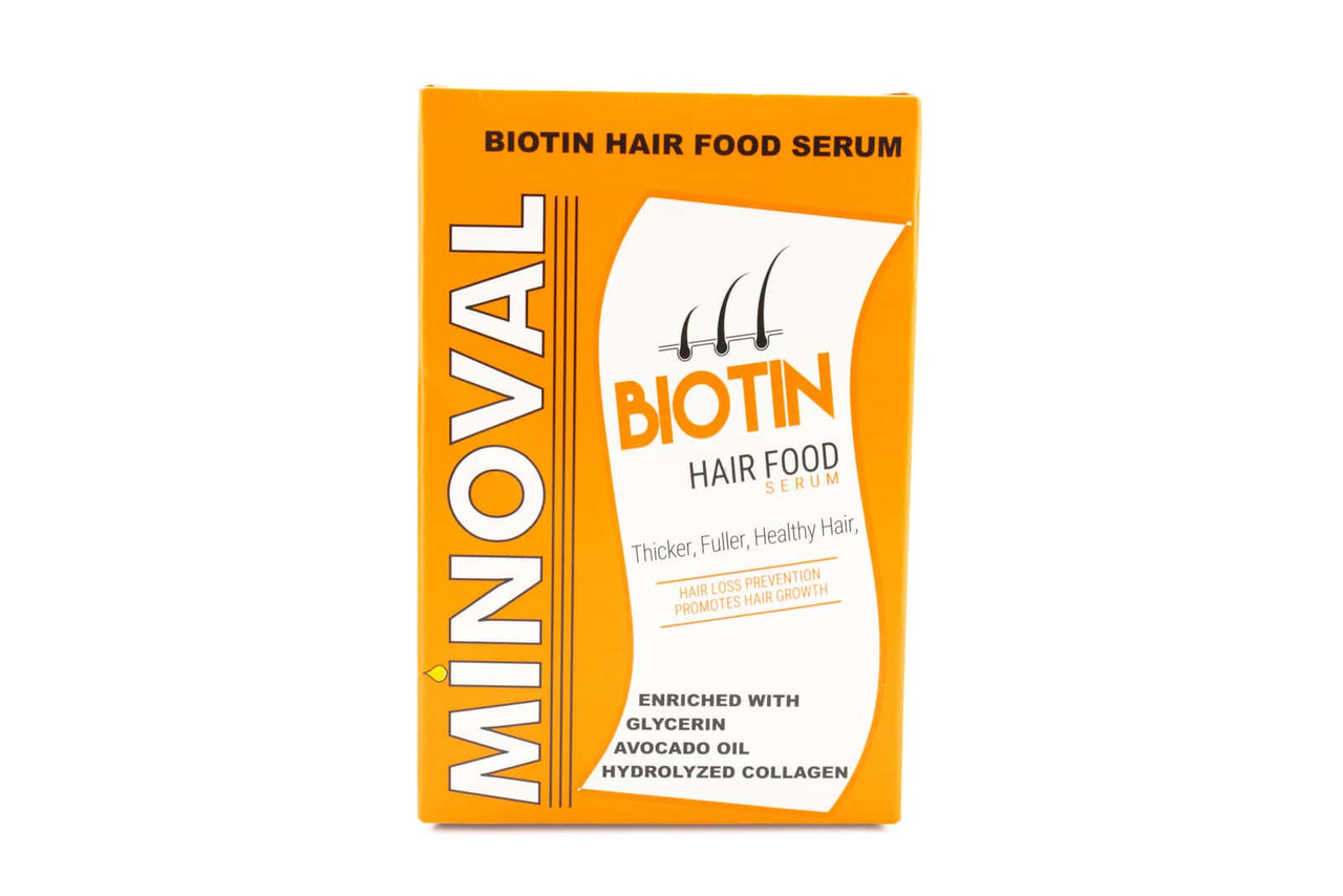 Minoval Biotin Hair Food Serum - Elevate Styles